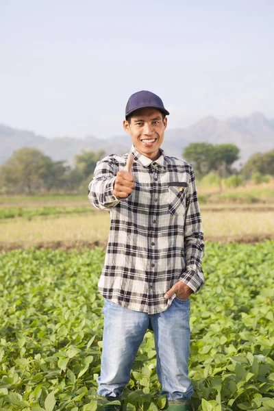 Farmář muž — Stock fotografie