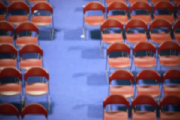 Stuhlreihen im Theater — Stockfoto
