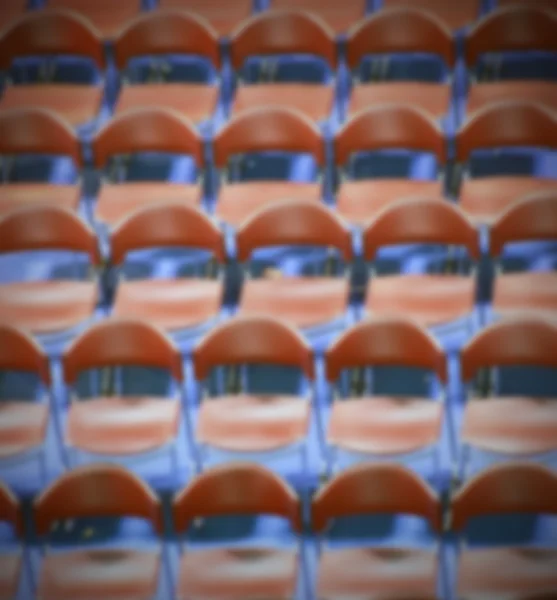 Chaises rangées dans le théâtre — Photo