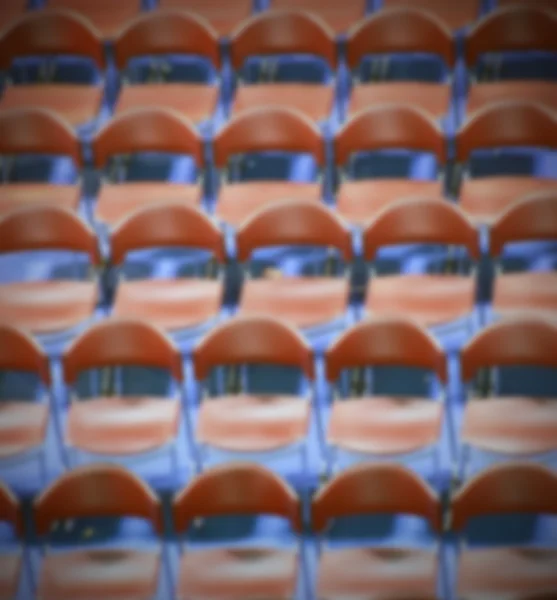 Chaises rangées dans le théâtre Images De Stock Libres De Droits