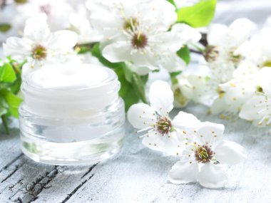Bahar çiçeği ile natual yüz kremi