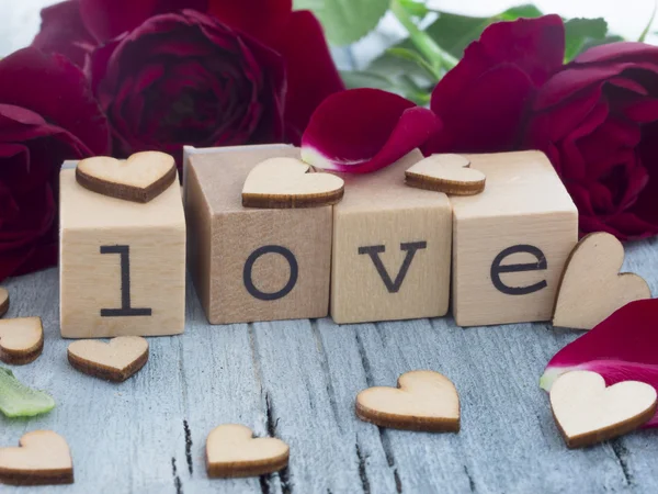 Concepto de amor con forma de corazón —  Fotos de Stock