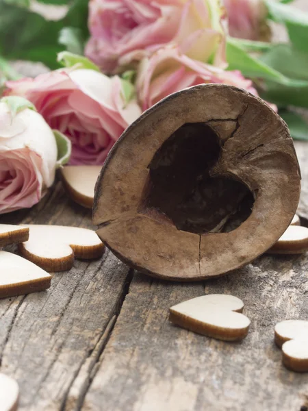 Concepto de amor con forma de corazón —  Fotos de Stock