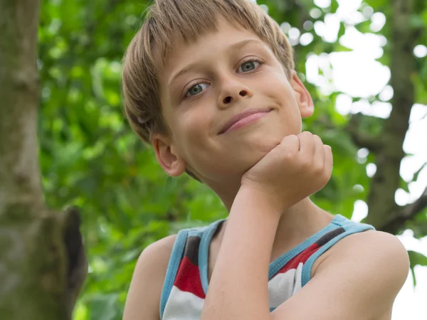 Portrait of a cute boy — Stock Photo, Image