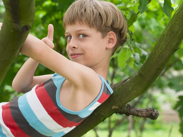 かわいい男の子の肖像画 — ストック写真