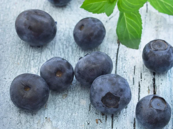 Fresh and juicy blueberries — Stock Photo, Image