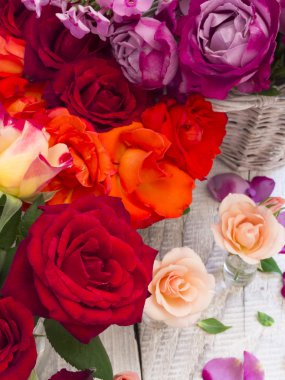 güzel güller arka plan