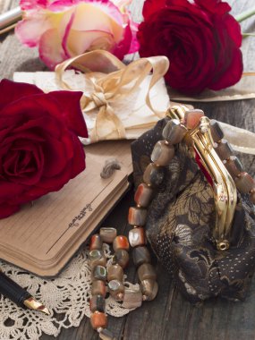 Vintage düzenleme kalem ile