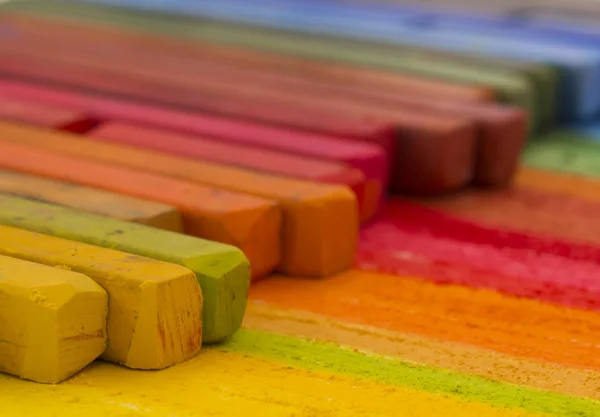 Artistic crayons — Stock Photo, Image