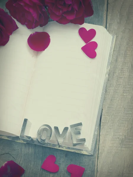 Blank place for love letter — Stock Photo, Image