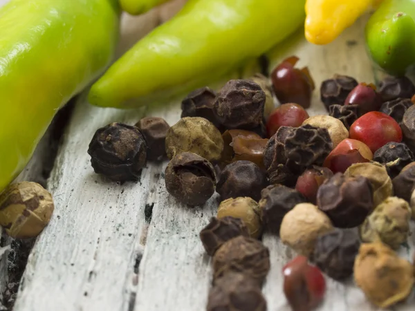 Pálivé chilli papričky — Stock fotografie