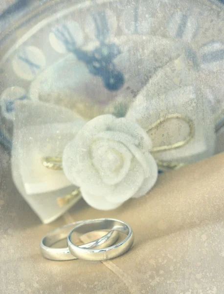 Anillos de boda — Foto de Stock