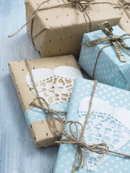 Gift boxes — Stock Photo, Image