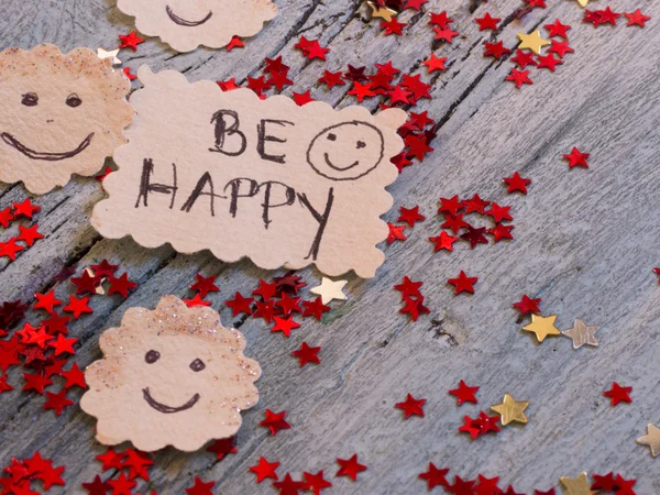 Sé feliz como un deseo de Navidad —  Fotos de Stock