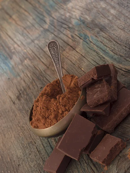 Barrette di cioccolato al latte — Foto Stock