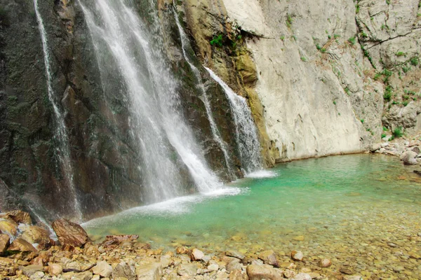 The Gega waterfall — Stock Photo, Image