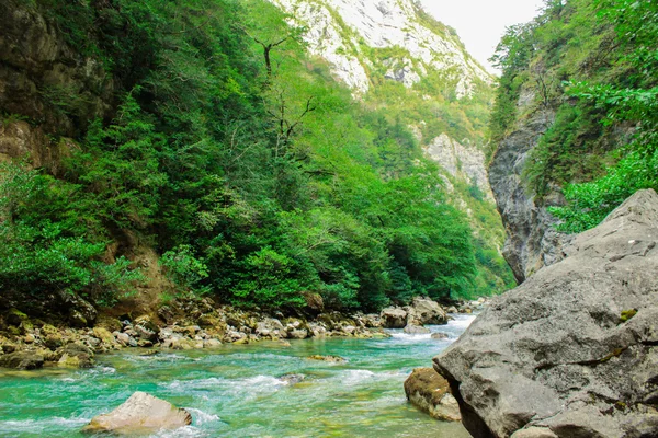 Río de montaña — Foto de Stock