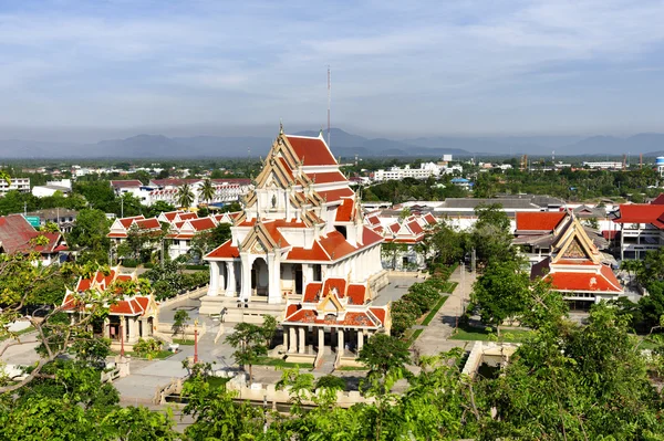 Than-Mi-Karam templo: Prachuap Khiri Khan Tailândia . — Fotografia de Stock