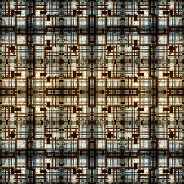 Seamless tartan pattern : Decoration wall and floor — Stock Photo, Image