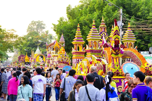 Chiang Mai Flower Festival 2016 — Stock fotografie