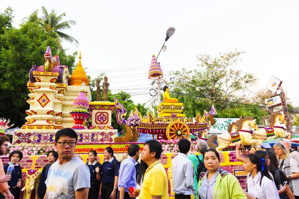 Festa da flor de Chiang Mai 2016 — Fotografia de Stock