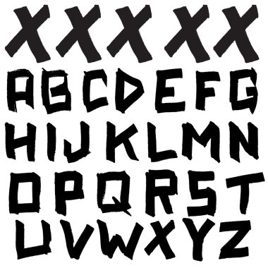 grafiti marker kroki yazı tipini ayarlama