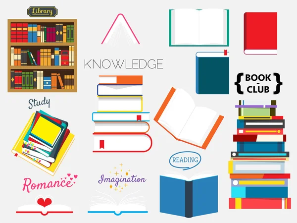 kitap, kitap yığını seti