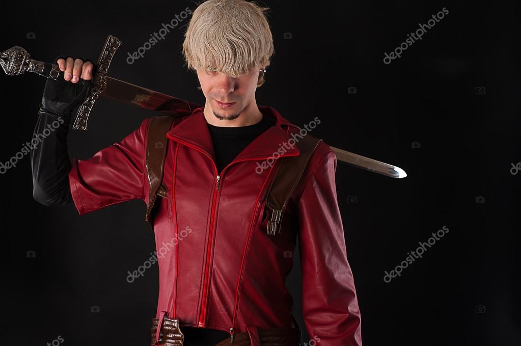 Man With A Bastard Sword In His Hand Stock Photo Image By C Dualshock Man With A Bastard Sword In His Hand Stock Photo Image By C Dualshock