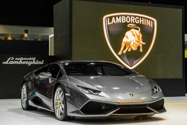 The Lamborghini Aventador.