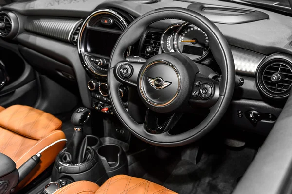 Inside of Mini Convertible. — стокове фото