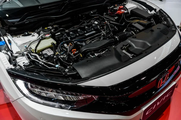 Motorn av Honda i alla nya Civic. — Stockfoto