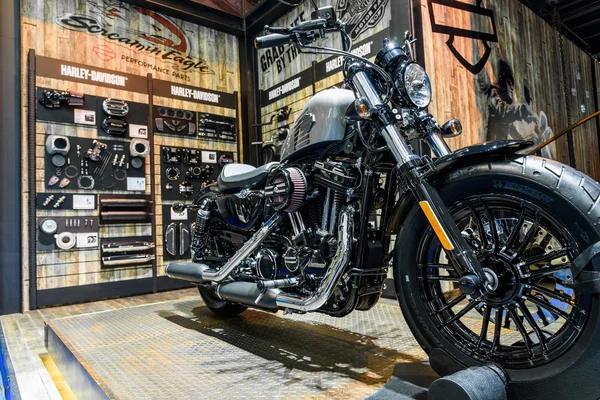 Harley Davidson standı. — Stok fotoğraf