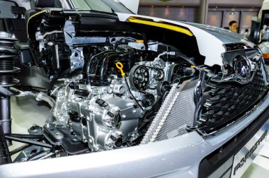 Subaru forester içinde görüntü.