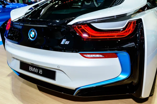 Carro novo de BMW I8 esportes . — Fotografia de Stock