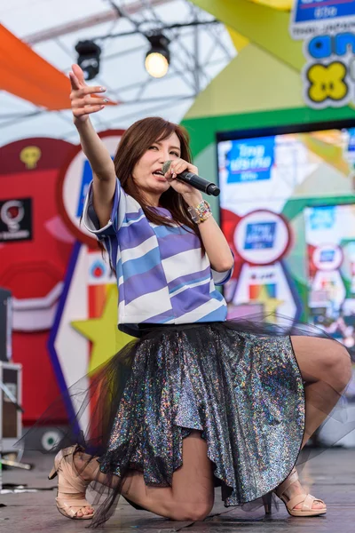 Faylan (Japanese singer) in Thai-Japan Anime Music & Festival 5th. — Stock Photo, Image