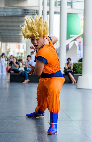 Cosplayer from Dragonball Z. — Stock Photo, Image