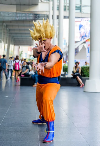 Cosplayer aus Dragonball z — Stockfoto