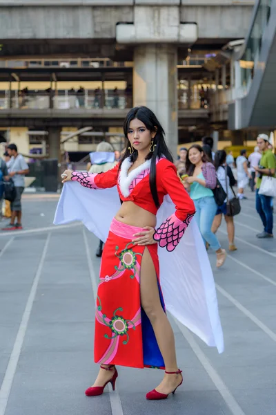 Cosplayer en tant que personnages Boa Hancock de One Piece . — Photo