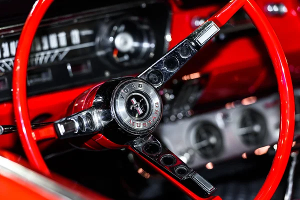 1967 Ford Mustang Interior — Stock Photo, Image