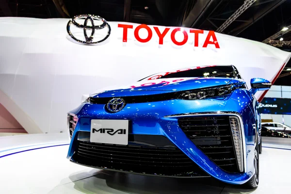 Toyota Mirai, Hydrogen engine vehicle — Stock Photo, Image