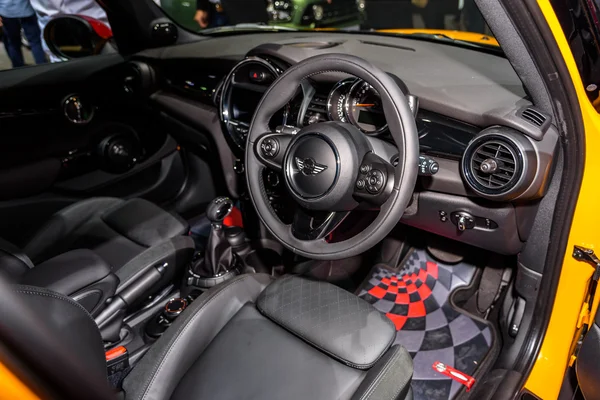 Inside of MINI Hatch 5-Door. — ストック写真