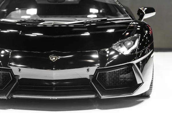 The Lamborghini Aventador. 图库图片