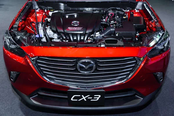 SkyActiv Engine of Mazda CX-3. — Stock Photo, Image