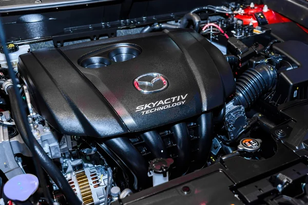 Skyactiv-Triebwerk von Mazda cx-3. — Stockfoto