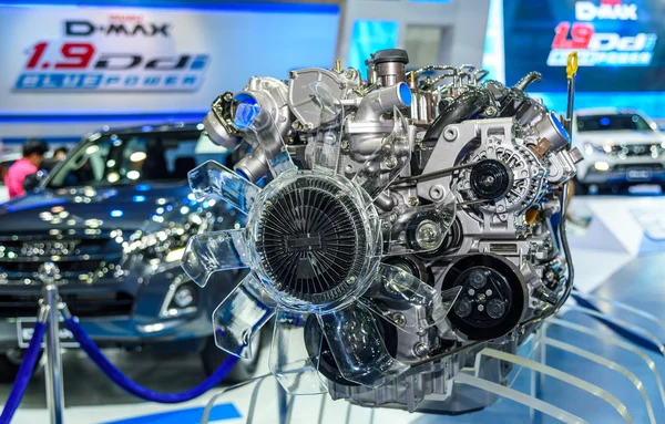 Engine of ISUZU D-MAX 1.9 Ddi Blue Power. — Stock Photo, Image