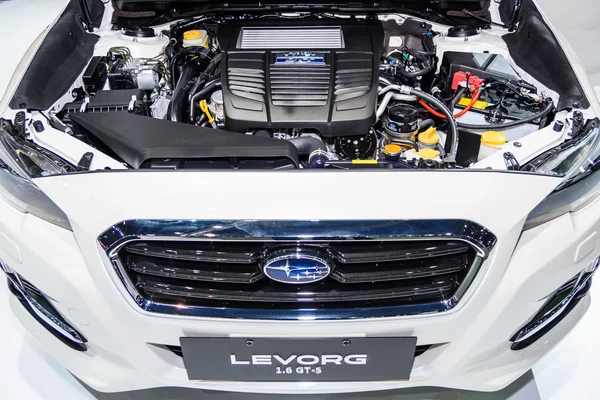 Subaru BOXER DIT Engine of Subaru LEVORG 1.6 GT-S. — Zdjęcie stockowe