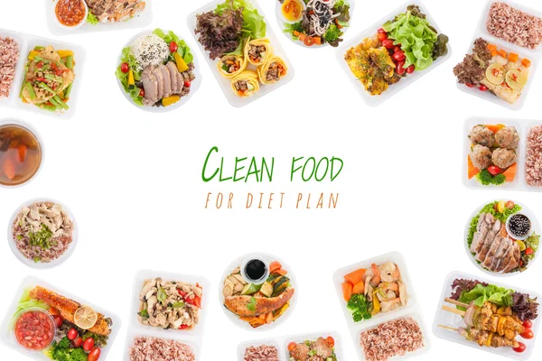 Clean food lunch box