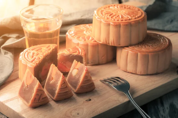 Moon cake — Stock Photo, Image