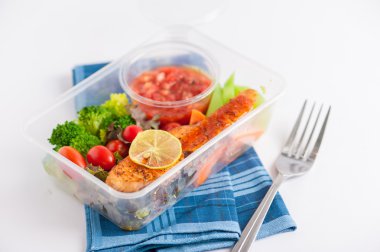 temiz gıda beslenme çantası