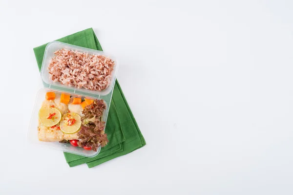 Sauberes Essen Lunchbox — Stockfoto